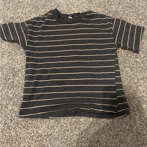 Childhoods Breton stripe boxy tee